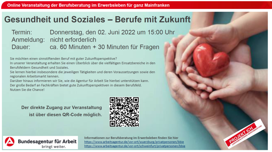 Gesundheit und Soziales - Berufe mit Zukunft 02.06.2022
